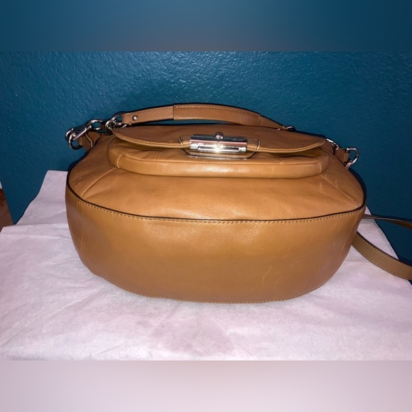 COACH Large Kristin Saddle Leather Satchel/Crossbody in MINT Condition! - Picture 2 of 11